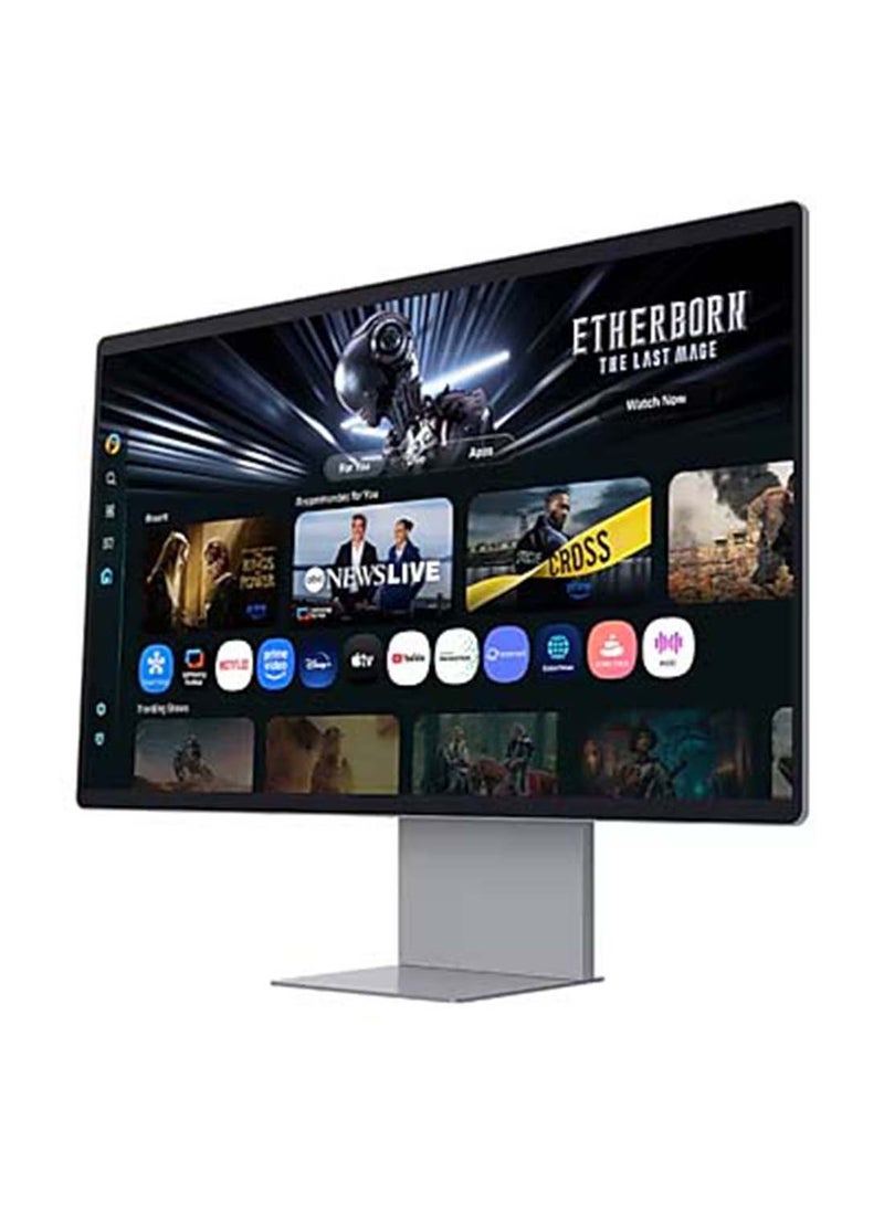 Samsung 32-Inch Smart Monitor M9 M90SF 4K OLED With Vision AI Silver  - Image 2