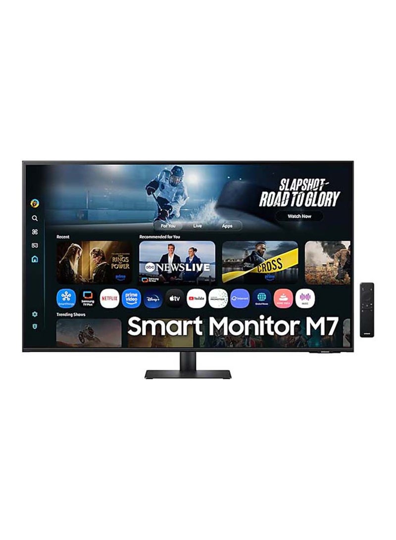 Samsung 43-Inch Smart Monitor M7 M70F 4K With Vision AI Black  - Image 1
