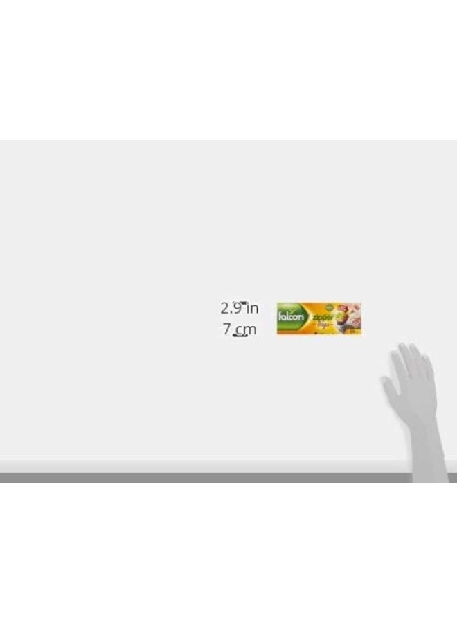 Falcon Zipper Bags - Clear Clear - Image 3