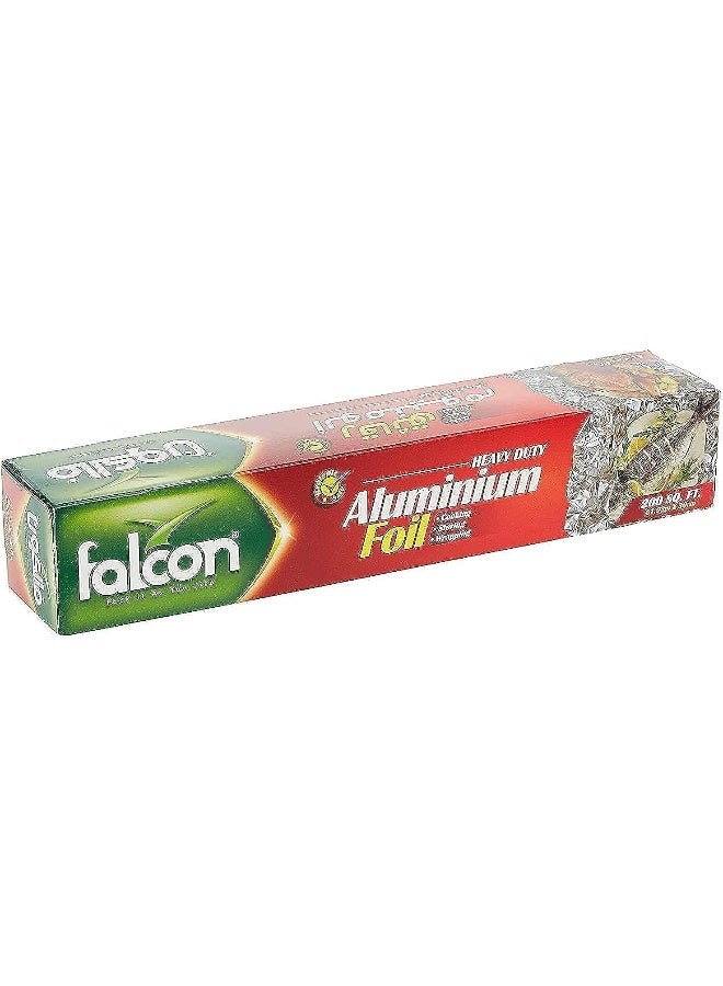 Falconpack Falcon Heavy Duty Aluminium Foil - 200 Sq. Ft. Silver - Image 1