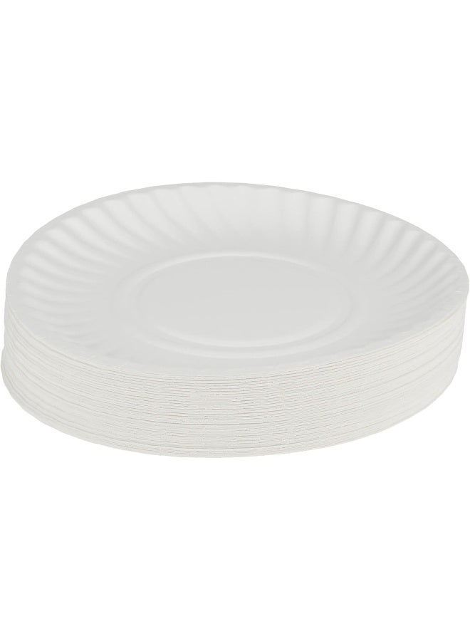 Falcon Paper Plate, 7 Inch White - Image 1