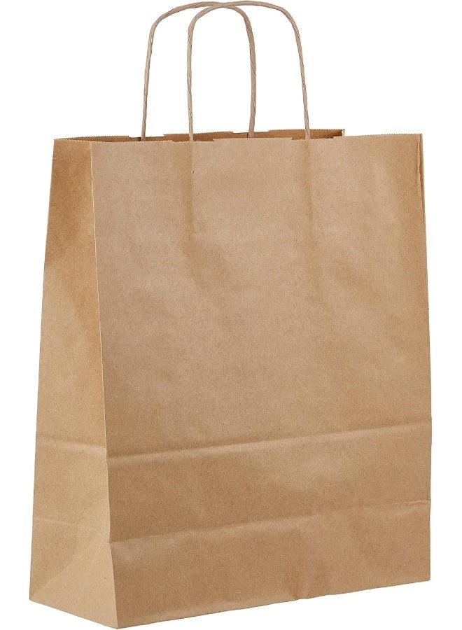 Falcon Falcon Pack Retail Shopping Bag, 33 cm x 27 cm x 12 cm Size, Brown Brown - Image 1