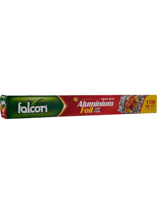 Falcon Aluminium Foil 150 Sq Ft (30.96 M. X 45 cm) Silver - Image 3
