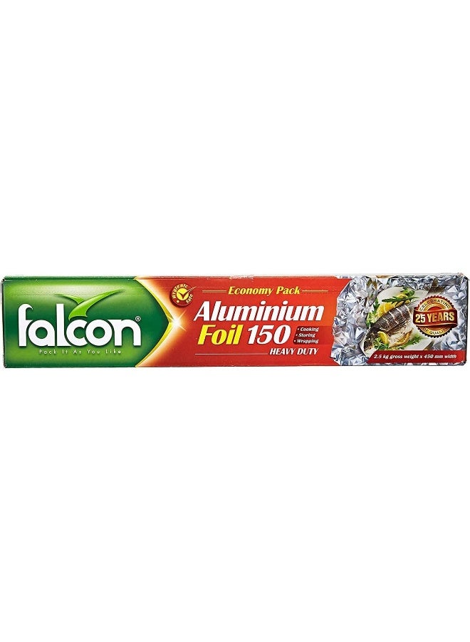 Falconpack Falcon Aluminum Foil 2.5 KG x 45 cm Silver - Image 1