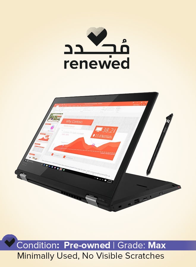 Lenovo Renewed - Thinkpad L390 Laptop With 13.3-Inch Full HD Display, Core i5 Processor/8th Gen/Dual Core/8GB RAM/256GB SSD/‎‎Intel HD Graphics/Windows 10 English Black - Image 1