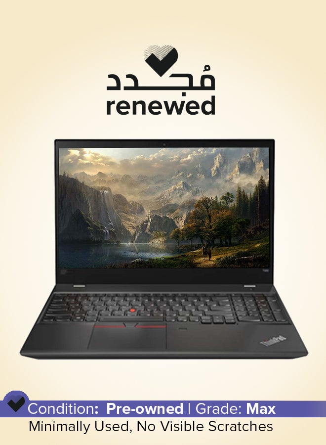 Lenovo Renewed - Thinkpad T580 Laptop With 15.6-Inch Full HD Display, Core i7 Processor/8th Gen/Dual Core/16GB RAM/256GB SSD/‎‎Intel HD Graphics/Windows 10 English Black - Image 1