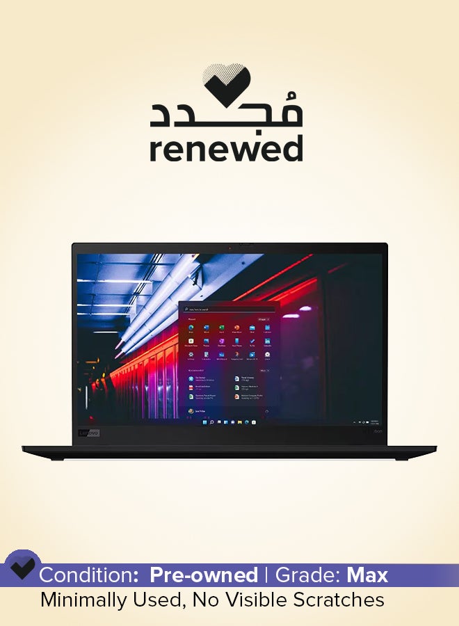Lenovo Renewed - Thinkpad X1 Carbon Laptop With 13.3-Inch Full HD Display, Core i7 Processor/11th Gen/Dual Core/16GB RAM/256GB SSD/‎‎Intel HD Graphics/Windows 10 English Black - Image 1