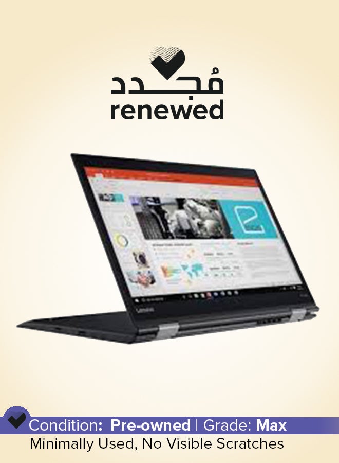 Lenovo Renewed - Thinkpad X1 Yoga Laptop With 13.3-Inch Full HD Display, Core i7 Processor/6th Gen/Dual Core/16GB RAM/256GB SSD/‎‎Intel HD Graphics/Windows 10 English Black - Image 1