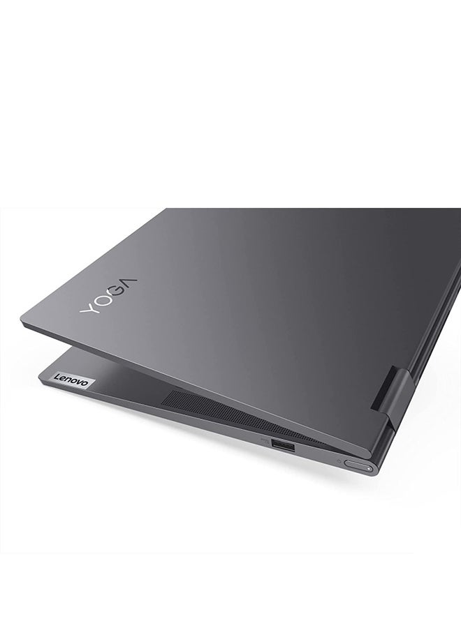 Lenovo Renewed - Thinkpad Yoga 7 14ITLS Laptop With 14-Inch Full HD Display, Core i7 Processor/11th Gen/Dual Core/12GB RAM/256GB SSD/‎‎Intel HD Graphics/Windows 10 English Silver - Image 2