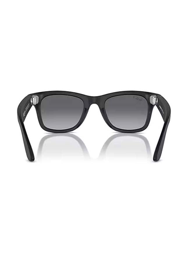 راي بان نظارات شمسية ميتا وايفيرر بتصميم جسر عالي ومربعة الشكل - Image 4