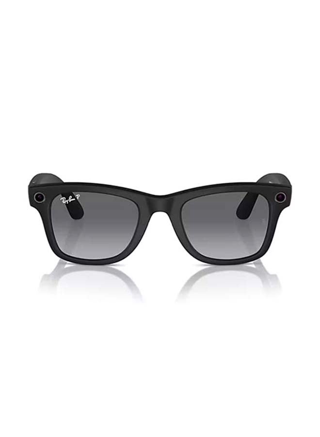 راي بان نظارات شمسية ميتا وايفيرر بتصميم جسر عالي ومربعة الشكل - Image 2