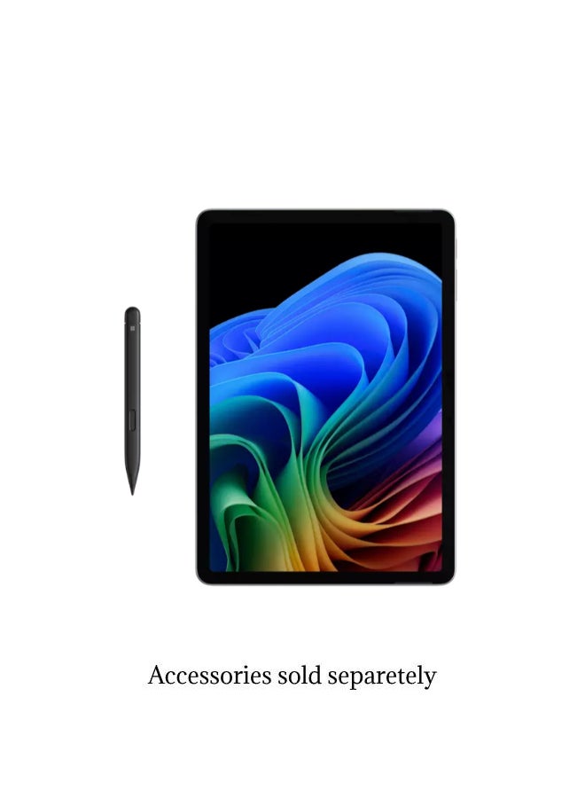Microsoft Surface Laptop With 12 Inch LCD Touchscreen Display, Snapdragon X Plus Processor/16GB RAM DDR5/512GB SSD/Windows 11 Home/Qualcomm Adreno Graphics/ English/Arabic Platinum - Image 2