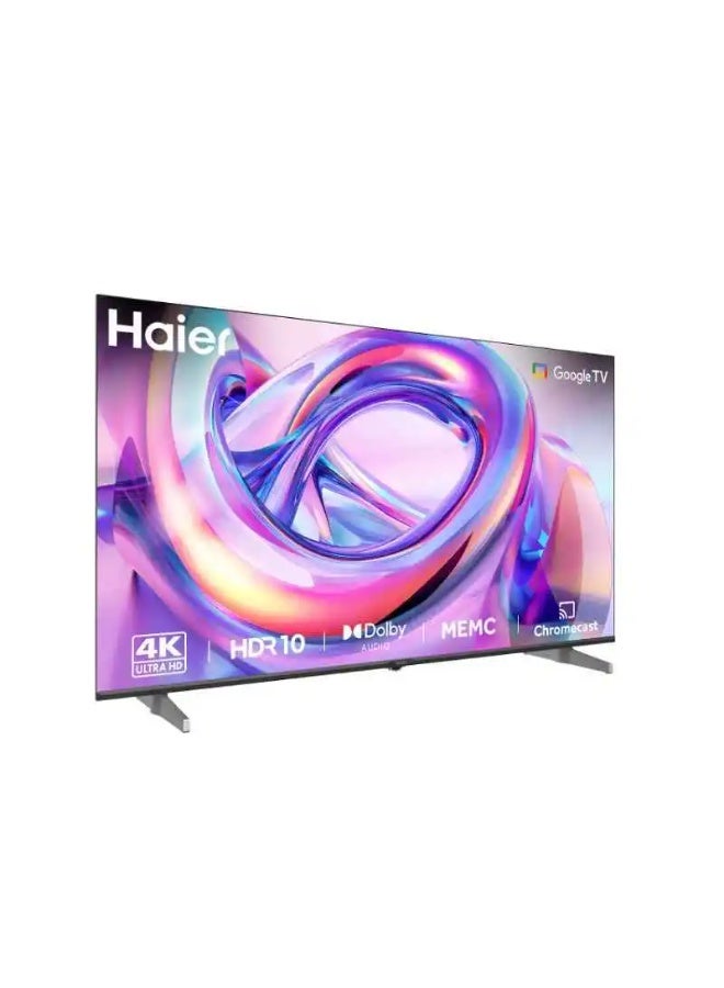 Haier 75Inch LED TV, Smart, 4K HDR10, 60Hz, Dolby Audio, Google TV - H75K85FUX H75K85FUX BLACK - Image 1