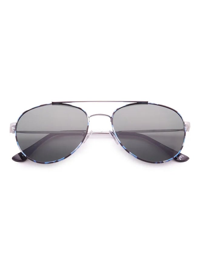 لي كوبر Polarized Sunglasses Silver Frame G15 Mirror Lens 56mm  - LC1205C03 - Image 5