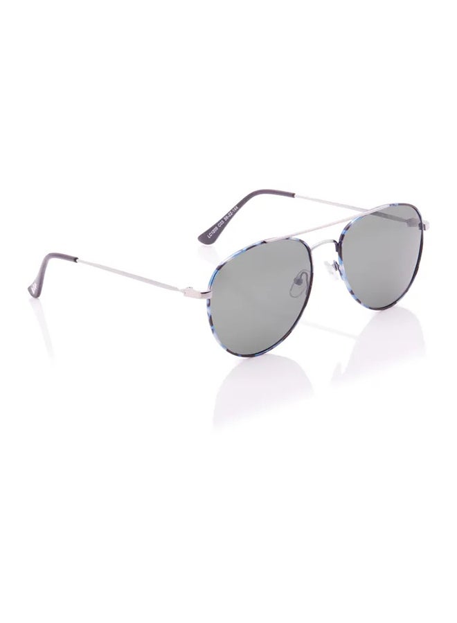 لي كوبر Polarized Sunglasses Silver Frame G15 Mirror Lens 56mm  - LC1205C03 - Image 4