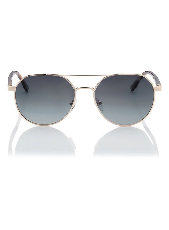 لي كوبر Polarized Sunglasses Gold Frame Gradient G15 Mirror Lens 56mm  - LC1206C03 - Image 1
