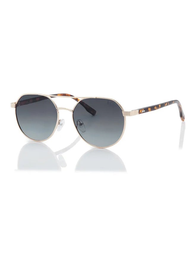 لي كوبر Polarized Sunglasses Gold Frame Gradient G15 Mirror Lens 56mm  - LC1206C03 - Image 2