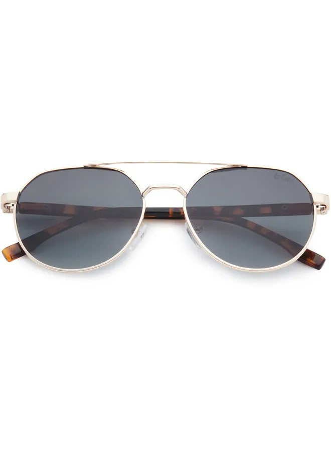 لي كوبر Polarized Sunglasses Gold Frame Gradient G15 Mirror Lens 56mm  - LC1206C03 - Image 5