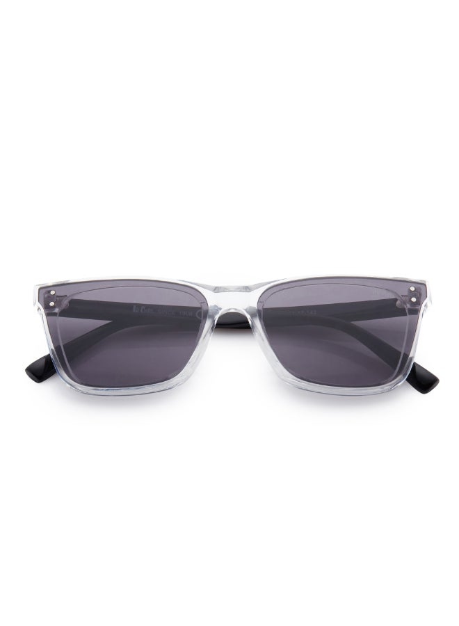 لي كوبر Women's Pc Sunglasses Clear Frame Grey Mirror Lens 62mm  - LC1208C02 - Image 5