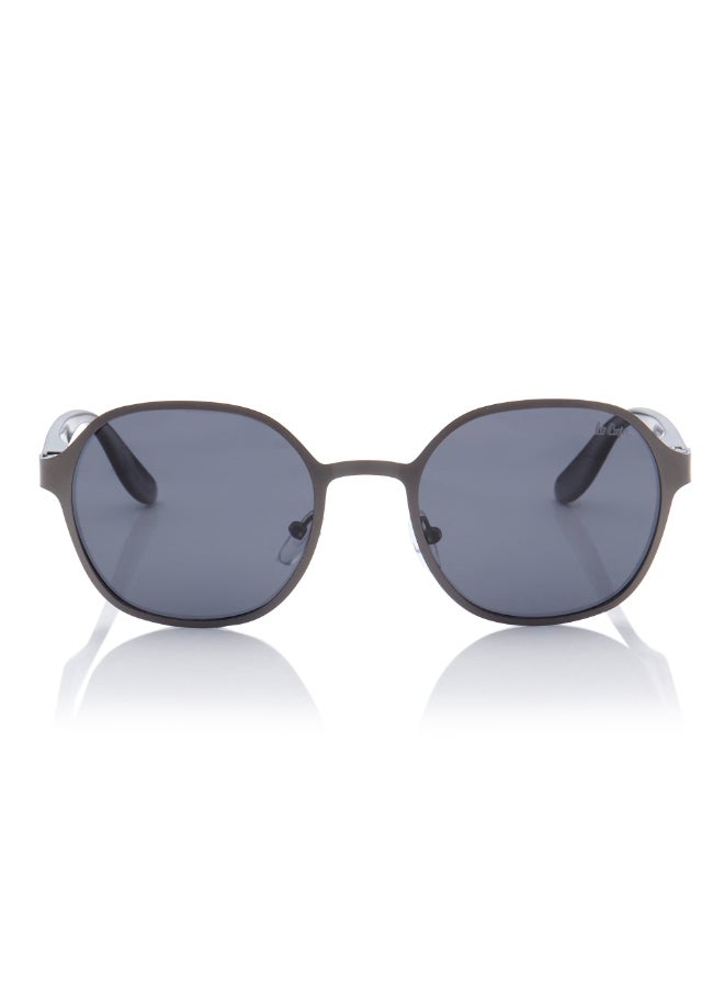 لي كوبر Polarized Sunglasses Matte Gun Frame Grey Mirror Lens 51mm  - LC1211C04 - Image 1