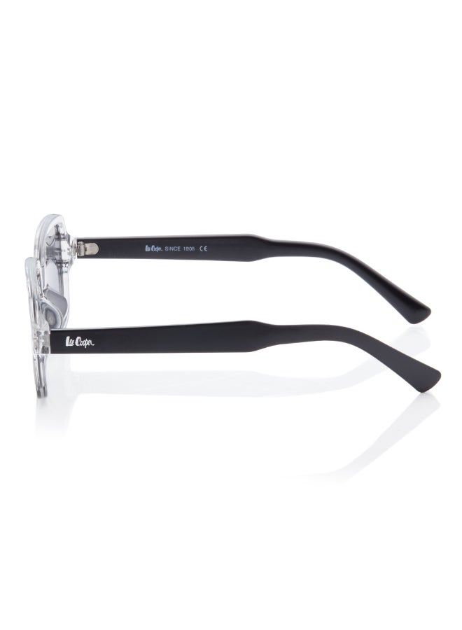 Lee Cooper Women's Polarized Sunglasses Grey Frame Clear Grey+Black Mirror Lens 53mm  - LC1213C04 - Image 3