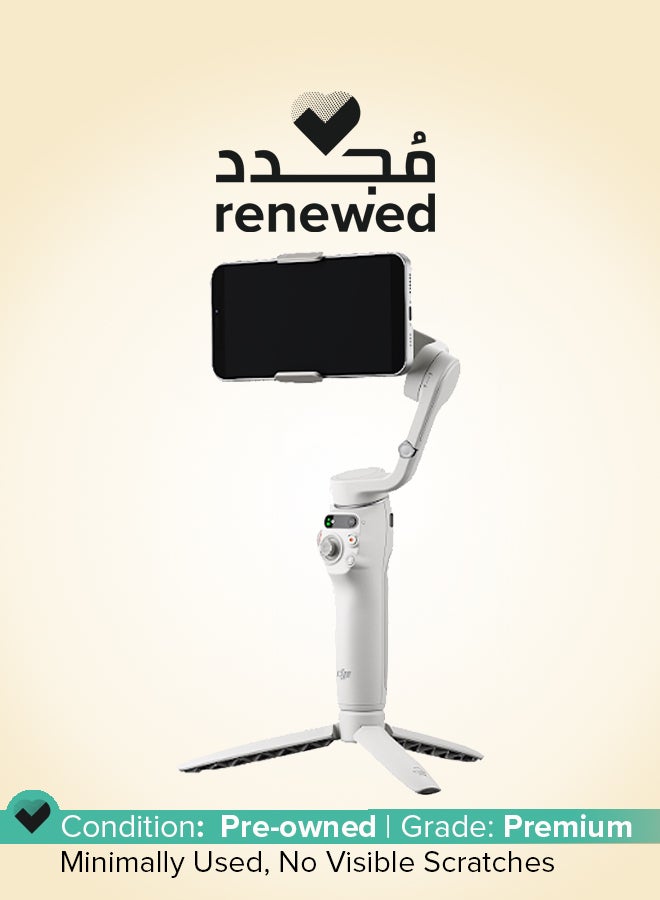 dji Renewed - Osmo Mobile 6 Smartphone Gimbal Stabilizer Platinum Gray - Image 1