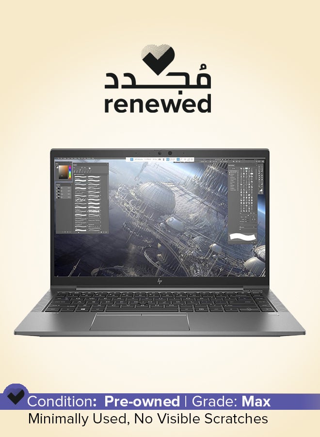 HP Renewed - Zbook Firefly Laptop With 14 Inch Display,Core i7500U Processor/16GB RAM DDR5/512GB SSD/Windows 11 Pro/ black  - Image 1