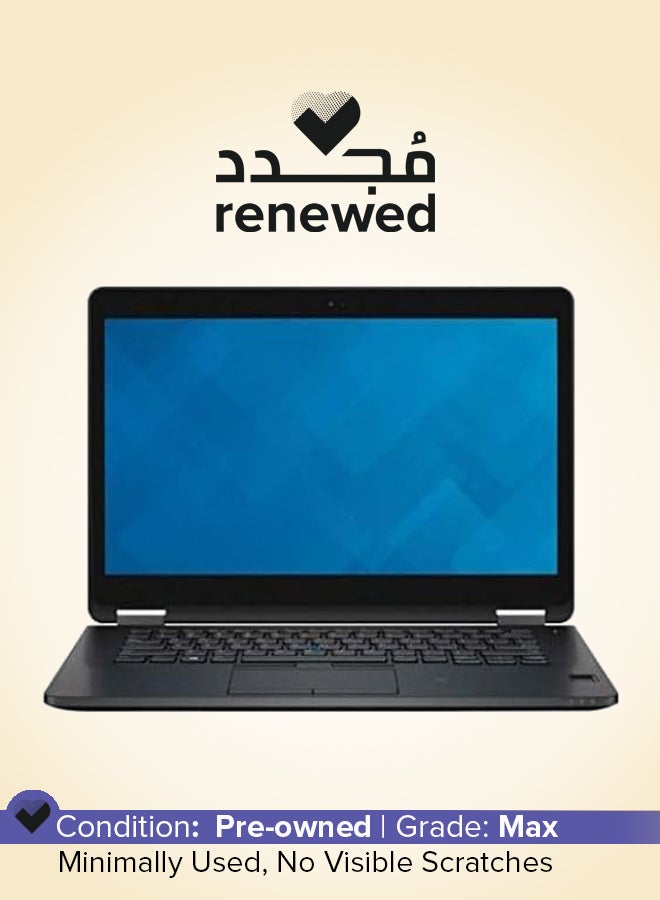 DELL Renewed - 7470 Laptop With 14 Inch Display,i5 6th 8GB RAM DDR5/256GB SSD/ Windows 11 Pro/ black - Image 1