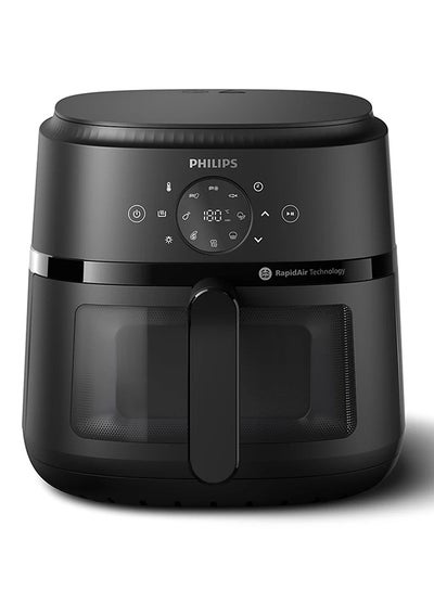 Philips Airfryer 2000 series 6.2L,9 preset functions,see-through Cooking window,HomeID App,Deliciously crisp with RapidAir technology- NA230/09 6.2 L 1700 W NA230/09 BLACK