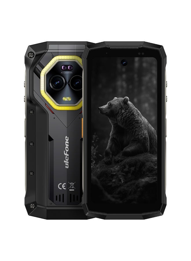 أوليفون ARMOR MINI 20 – 8GB RAM | 256GB ROM | 6200mAh Battery | 4.7-Inch HD+ Display | NFC | Android 14 – Mecha Black - Image 1
