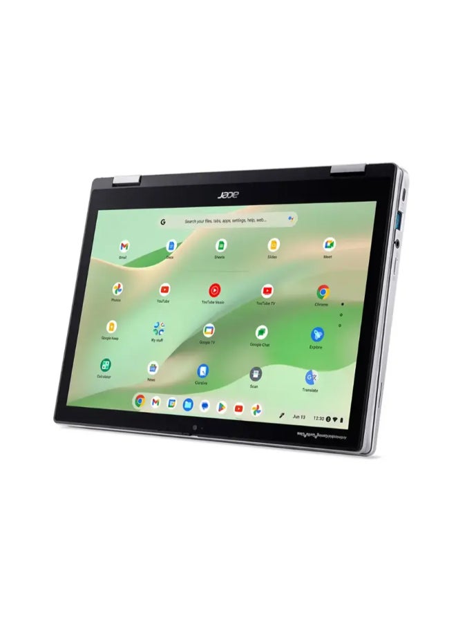 Acer Chromebook Spin 312 2-in-1 Laptop With 12.2 Inch WUXGA Touchscreen Display, Core i3 N305 Processor/8GB RAM/128GB Emmc/Intel UHD Graphics/Chrome OS English Sparkly Silver  - Image 5