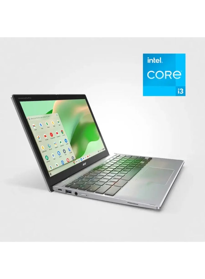 Acer Chromebook Spin 312 2-in-1 Laptop With 12.2 Inch WUXGA Touchscreen Display, Core i3 N305 Processor/8GB RAM/128GB Emmc/Intel UHD Graphics/Chrome OS English Sparkly Silver  - Image 2