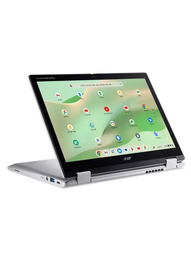 Acer Chromebook Spin 312 2-in-1 Laptop With 12.2 Inch WUXGA Touchscreen Display, Core i3 N305 Processor/8GB RAM/128GB Emmc/Intel UHD Graphics/Chrome OS English Sparkly Silver  - Image 4