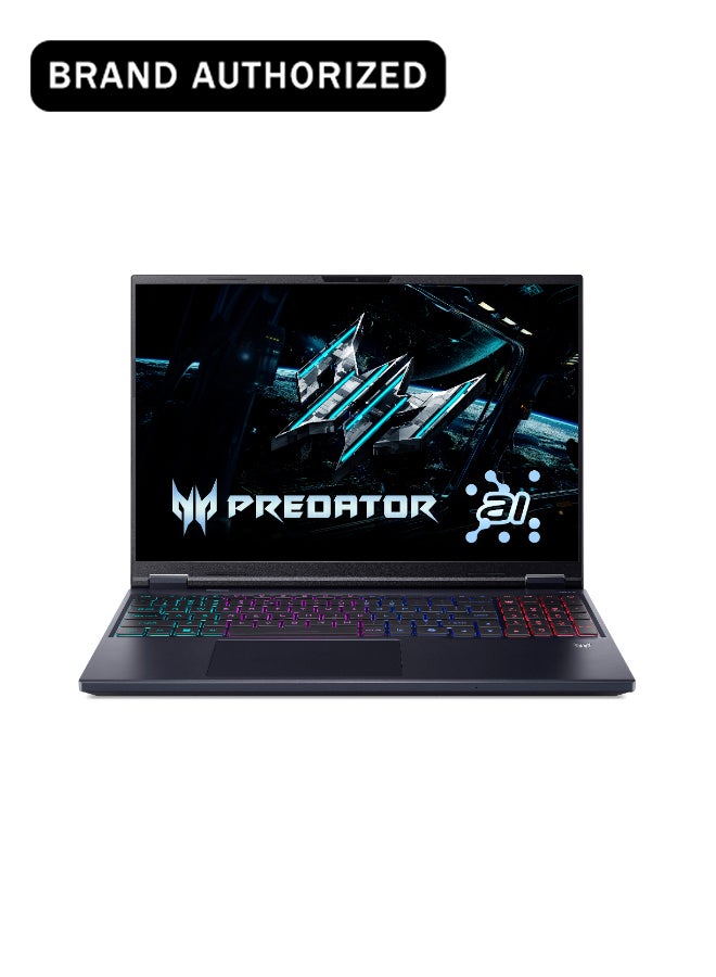 Acer Predator Helios Neo 16 Gaming Laptop 14th Gen Intel Core Ultra 9-275HX 24 Cores Upto 5.4GHz/16GB DDR5 6400MHz RAM/1TB SED SSD Storage/8GB NVIDIA®GeForce®RTX 5060 Graphics/16" WQXGA IPS 180Hz Display/W11/Killer WiFi-6E/Thunderbolt 4/4-Zone RGB Backlit KB/ English Obsidian Black - Image 1