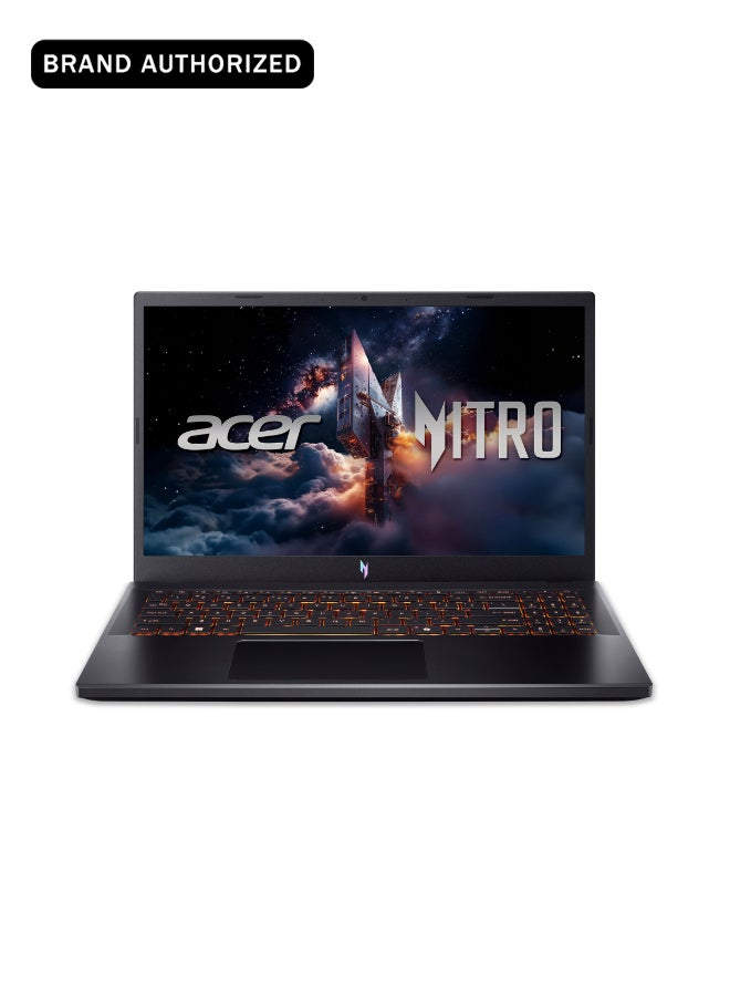Acer Nitro V ANV15 Laptop With 15.6-Inch Full HD Display, Core i9-13900H Processor/16GB RAM/1TB SSD/8GB NVIDIA®GeForce®RTX 5080 Graphics/Windows 11 Home English Obsidian Black English Obsidian Black - Image 1