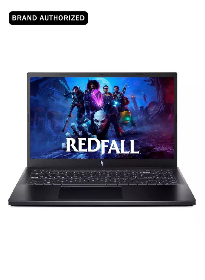 Acer Nitro V ANV15 Laptop With 15.6-Inch Full HD Display, Core i9-13900H Processor/16GB RAM/1TB SSD/8GB NVIDIA®GeForce®RTX 5050 Graphics/Windows 11 Home English Obsidian Black English Obsidian Black - Image 1