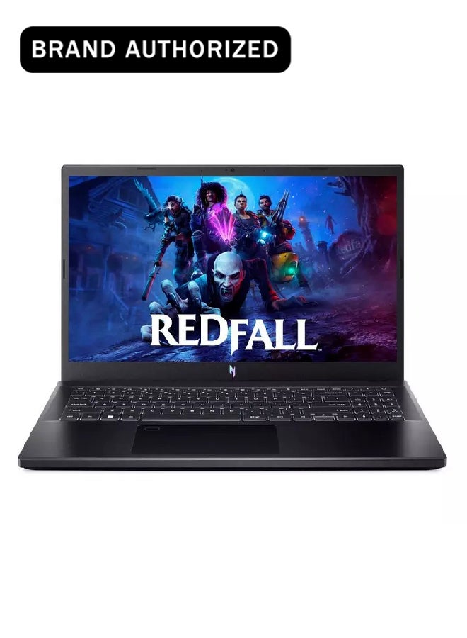 أيسر Nitro V ANV15 Gaming Laptop 13th Gen Intel Core i9-13900H 14 Cores Upto 5.4GHz/16GB DDR4 RAM/1TB SSD Storage/8GB NVIDIA®GeForce®RTX 5050 Graphics/15.6" FHD IPS 165Hz Display/W11/WiFi-6/Amber Backlit KB/Thunderbolt 4/ English Obsidian Black - Image 1