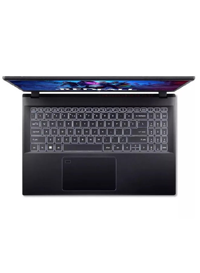 أيسر لابتوب الألعاب نيترو V ANV15 الجيل الثالث عشر مع معالج إنتل كور i9-13900H 14 نواة بسرعة تصل إلى 5.4GHz/16GB ذاكرة DDR4/1TB تخزين SSD/8GB رسومات NVIDIA®GeForce®RTX 5050/شاشة 15.6" FHD IPS 165Hz/W11/WiFi-6/لوحة مفاتيح مضيئة باللون الكهرماني/Thunderbolt 4/ - Image 3