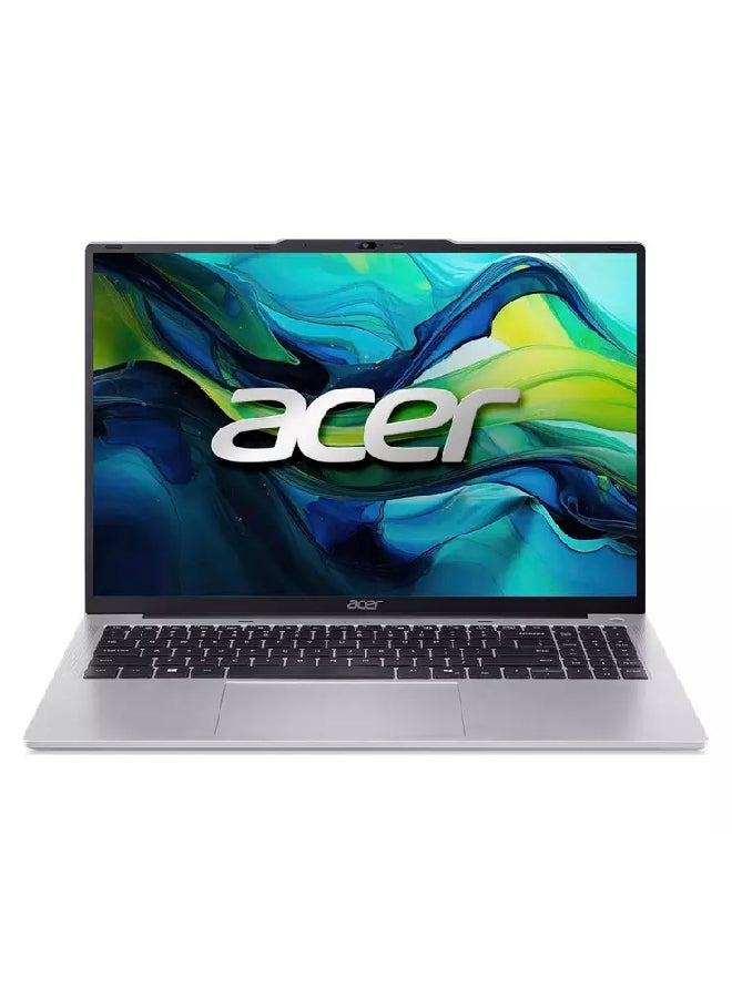 Acer Aspire Lite AL16 Laptop With 16 Inch WUXGA (1920x1200) Display, Core i5-1334U Processor/16GB RAM DDR5/512GB SSD/Intel Iris XE Graphics/Windows 11 Home/ English/Arabic Light Silver - Image 1