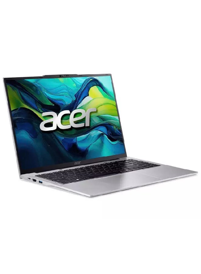 Acer Aspire Lite AL16 Laptop With 16 Inch WUXGA (1920x1200) Display, Core i5-1334U Processor/16GB RAM DDR5/512GB SSD/Intel Iris XE Graphics/Windows 11 Home/ English/Arabic Light Silver - Image 2