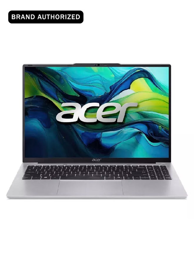 Acer Aspire Lite AL16 Laptop With 16 Inch WUXGA (1920x1200) Display, Core i5-1334U Processor/16GB RAM DDR5/512GB SSD/Intel Iris XE Graphics/Windows 11 Home/ English/Arabic Light Silver - Image 1