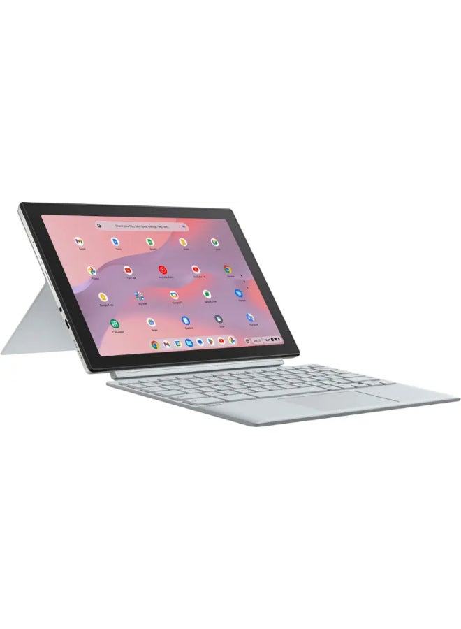 ASUS Chromebook Detachable CM3001 Laptop With 10.5-Inch Display, MediaTek Kompanio 520 Processor/4GB RAM/64GB EMMC/MediaTek Integrated Graphics/Chrome OS English Fog Silver  - Image 3