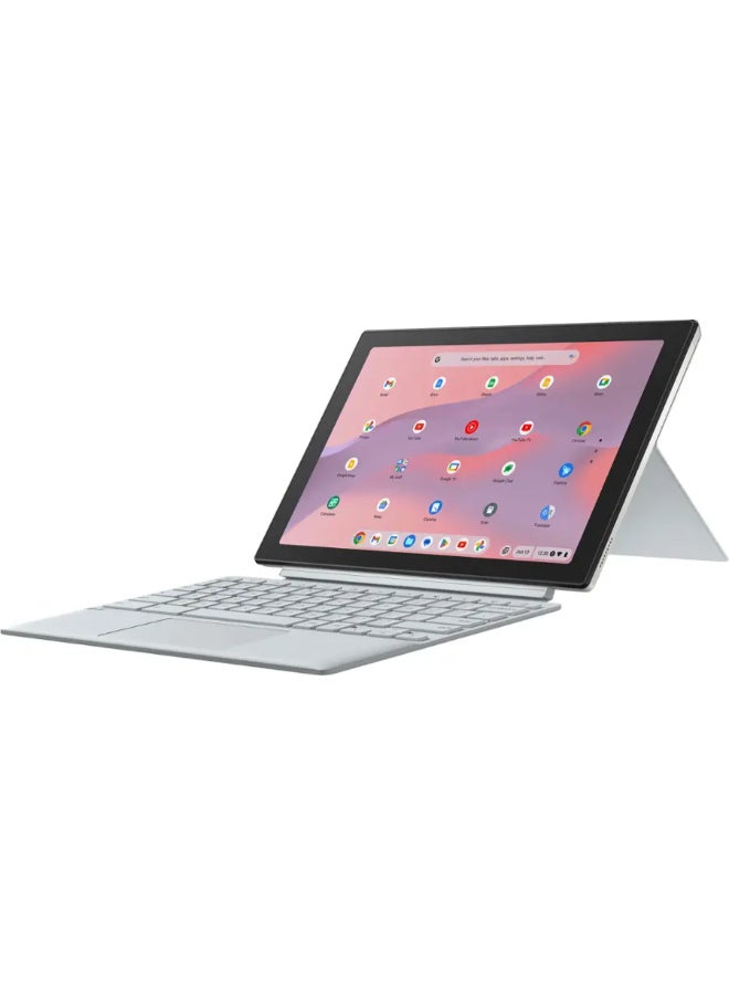 ASUS Chromebook Detachable CM3001 Laptop With 10.5-Inch Display, MediaTek Kompanio 520 Processor/4GB RAM/64GB EMMC/MediaTek Integrated Graphics/Chrome OS English Fog Silver  - Image 2