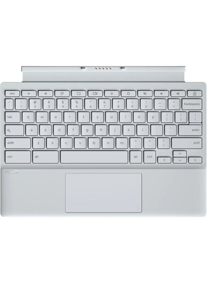 ASUS Chromebook Detachable CM3001 Laptop With 10.5-Inch Display, MediaTek Kompanio 520 Processor/4GB RAM/64GB EMMC/MediaTek Integrated Graphics/Chrome OS English Fog Silver  - Image 5