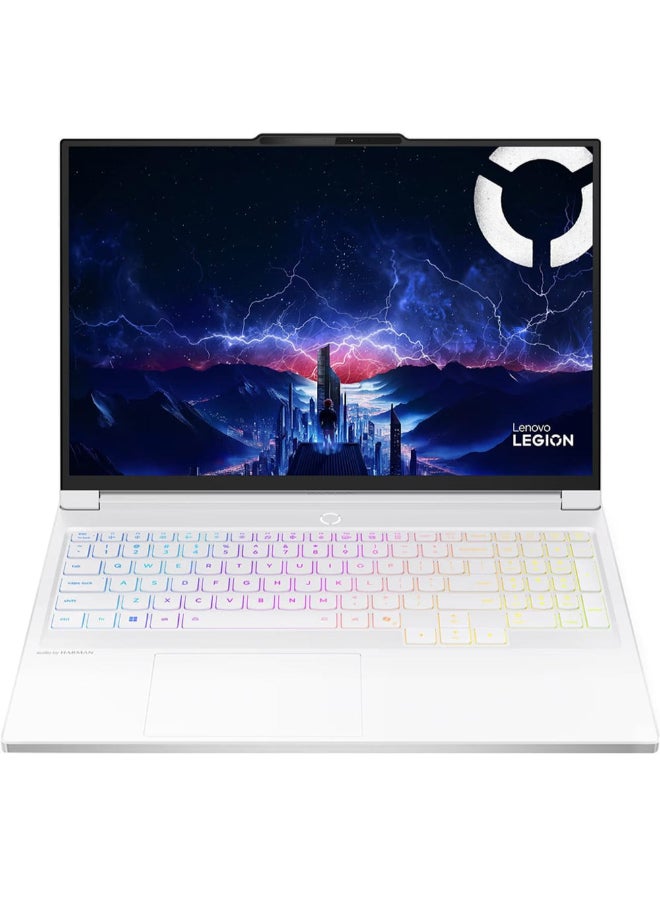 Lenovo Legion 7 16IAX10 Gaming (2025) Laptop 2nd Series 16-Inch WQXGA Display, Core Ultra 9-275HX Processor/32GB RAM/2TB SSD/8GB NVIDIA GeForce RTX 5070 Graphics Card/Windows 11 Home Arabic Glacier White  - Image 1