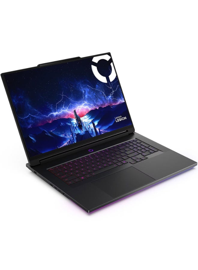 Lenovo Legion 9 18IAX10 Gaming (2025) Laptop 2nd Series With 18-Inch WQUXGA Display, Core Ultra 9-275HX Processor/64GB RAM/4TB SSD/24GB NVIDIA GeForce RTX 5090 Graphics Card/Windows 11 Home Arabic Eclipse Black  - Image 1