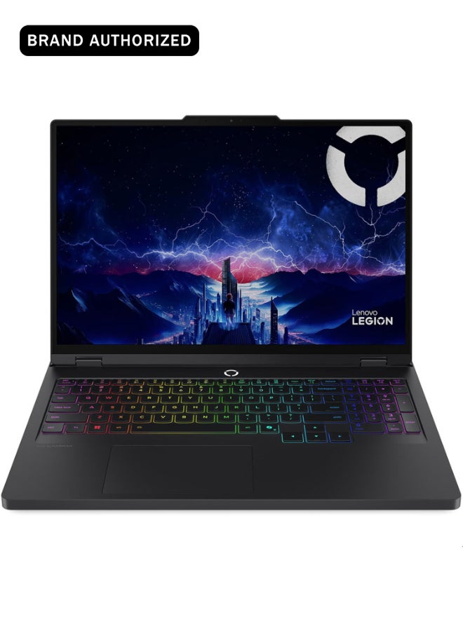 Lenovo Legion Pro 5 16IAX10 Gaming (2025) Laptop 2nd Series 16-Inch WQXGA Display, Core Ultra 9-275HX Processor/32GB RAM/1TB SSD/8GB NVIDIA GeForce RTX 5070 Graphics Card/Windows 11 Home Arabic Eclipse Black Arabic Eclipse Black - Image 1