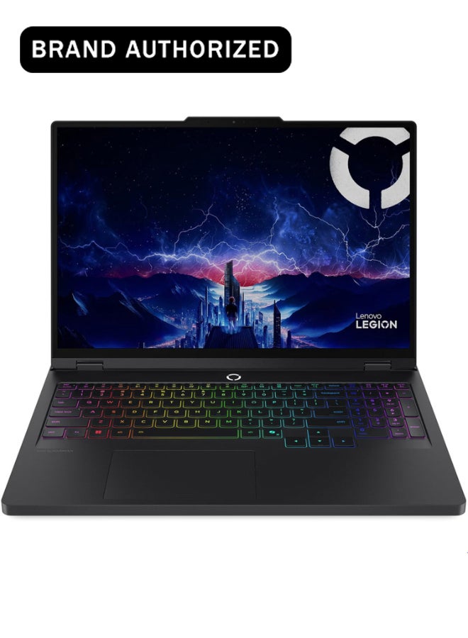 Lenovo Legion Pro 5 16IAX10 Gaming (2025) Laptop 2nd Series 16-Inch WQXGA Display, Core Ultra 9-275HX Processor/32GB RAM/1TB SSD/8GB NVIDIA GeForce RTX 5070 Graphics Card/Windows 11 Home Arabic Eclipse Black Arabic Eclipse Black - Image 1