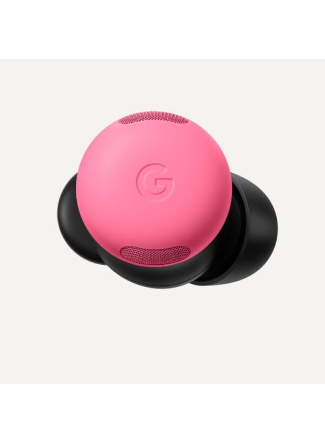 جوجل Pixel Buds Pro 2 - Wireless Earbuds With Active Noise Cancellation, Bluetooth Headphones - Pink - Image 4