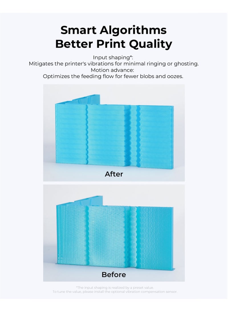 كريليتي 3D Printer, 500mm/s Printing Speed, Upgraded Sprite Direct Extruder, Smart 3D Printer, CR Touch Auto Leveling, Print Size 22×22×24cm, Ender 3 V3 KE V3 KE - Image 3